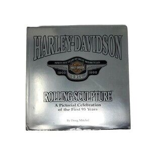 1998 HARLEY-DAVIDSON ROLLING SCULPTURE FIRST 95 YEARS BOOK-MOTORCYCLES-MITCHELL